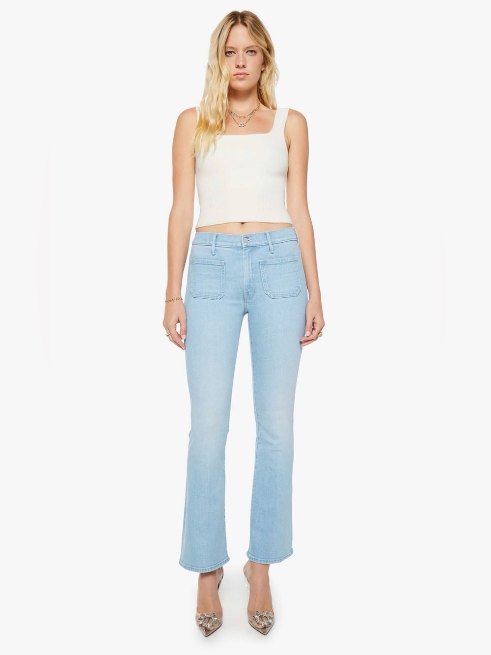 MOTHER Jeans - the Patch Pocket Weekender - Size 34